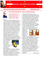 Parochieblad februari 2016
